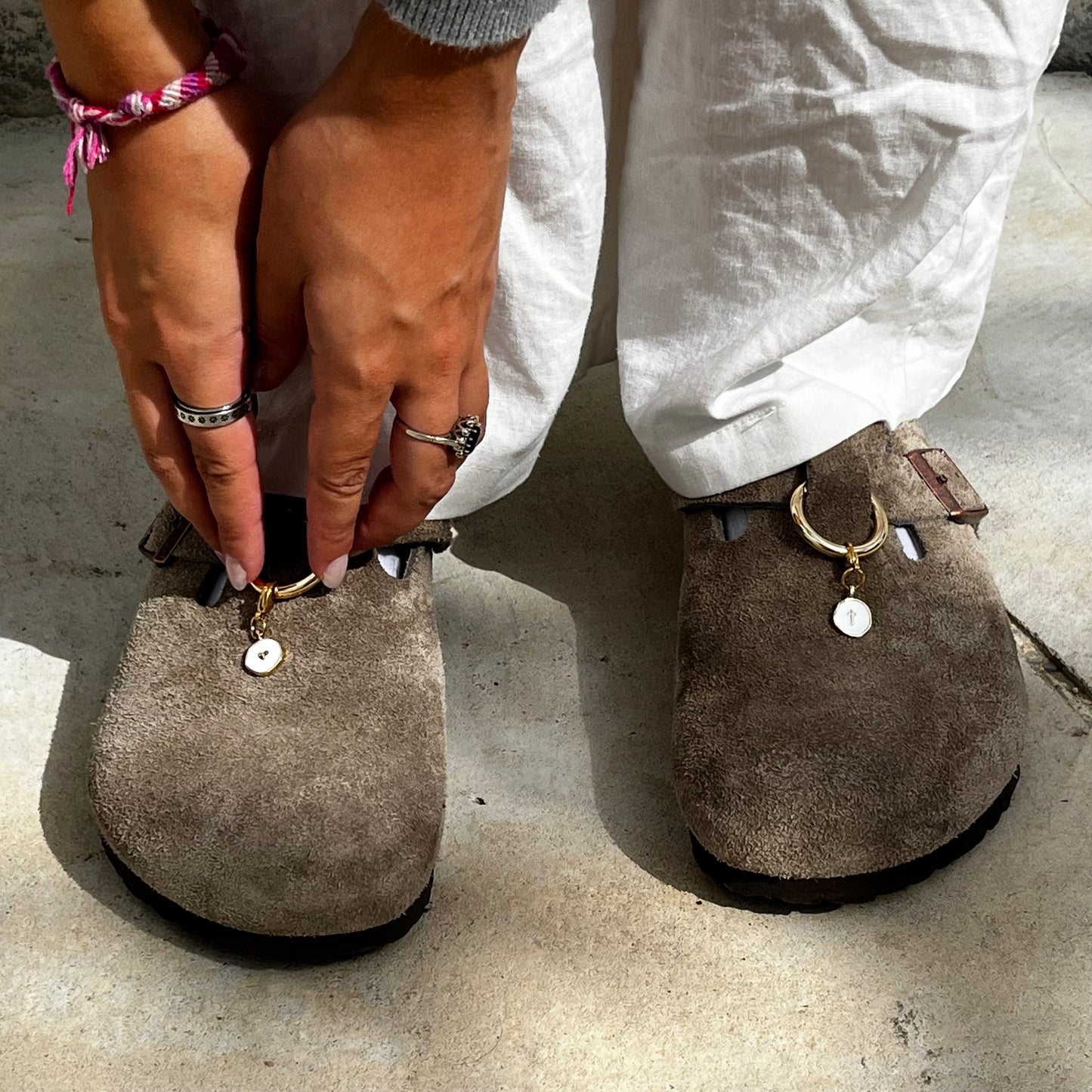 Créole / Charm de chaussure " COEURS" ou "CROIX" (2 modèles) | Shoeslaces - Shoeslaces-fr