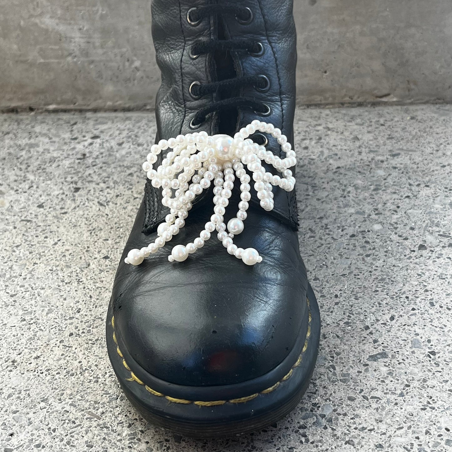 Bijoux - Charms de chaussures " NOEUD EN PERLES" | Shoeslaces - Shoeslaces-fr