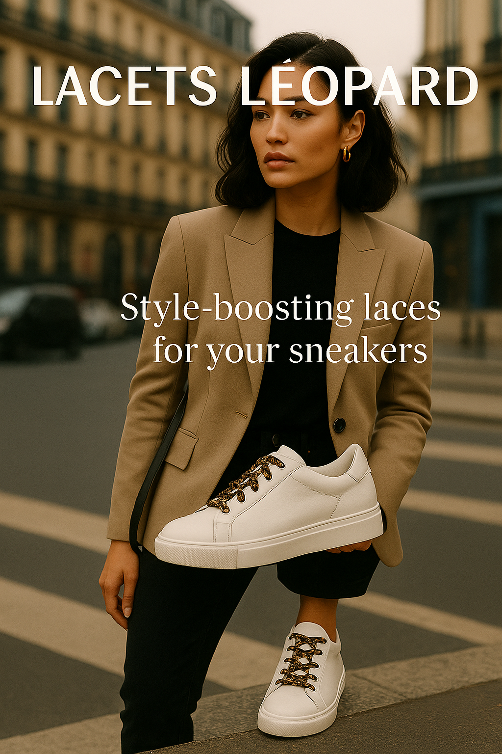 Lacets Léopard "Sauvage Chic" – L’accessoire qui twiste ton style | Shoeslaces