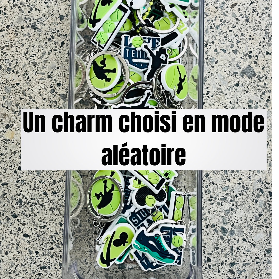 Pack BIJOUX charms Tennis+lacets+rubans | Shoeslaces - Shoeslaces-fr