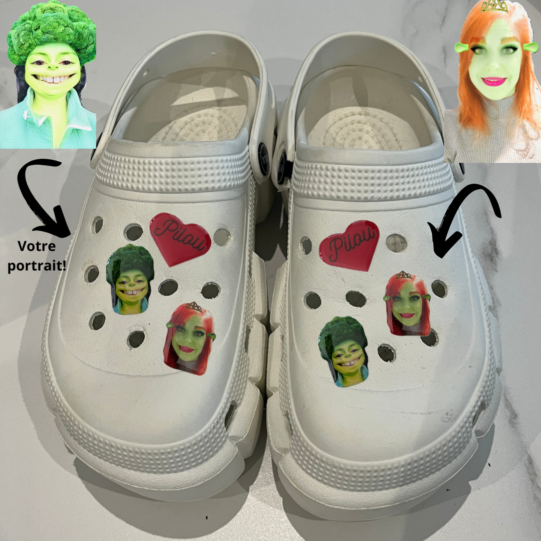 🥰 Pins personnalisés pour sabots type Crocs | Shoeslaces