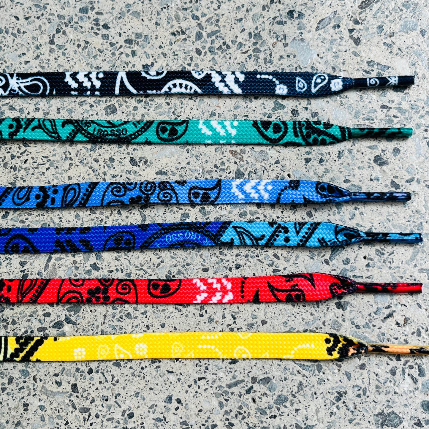 Lacets de chaussures BANDANA | Shoeslaces - Shoeslaces-fr