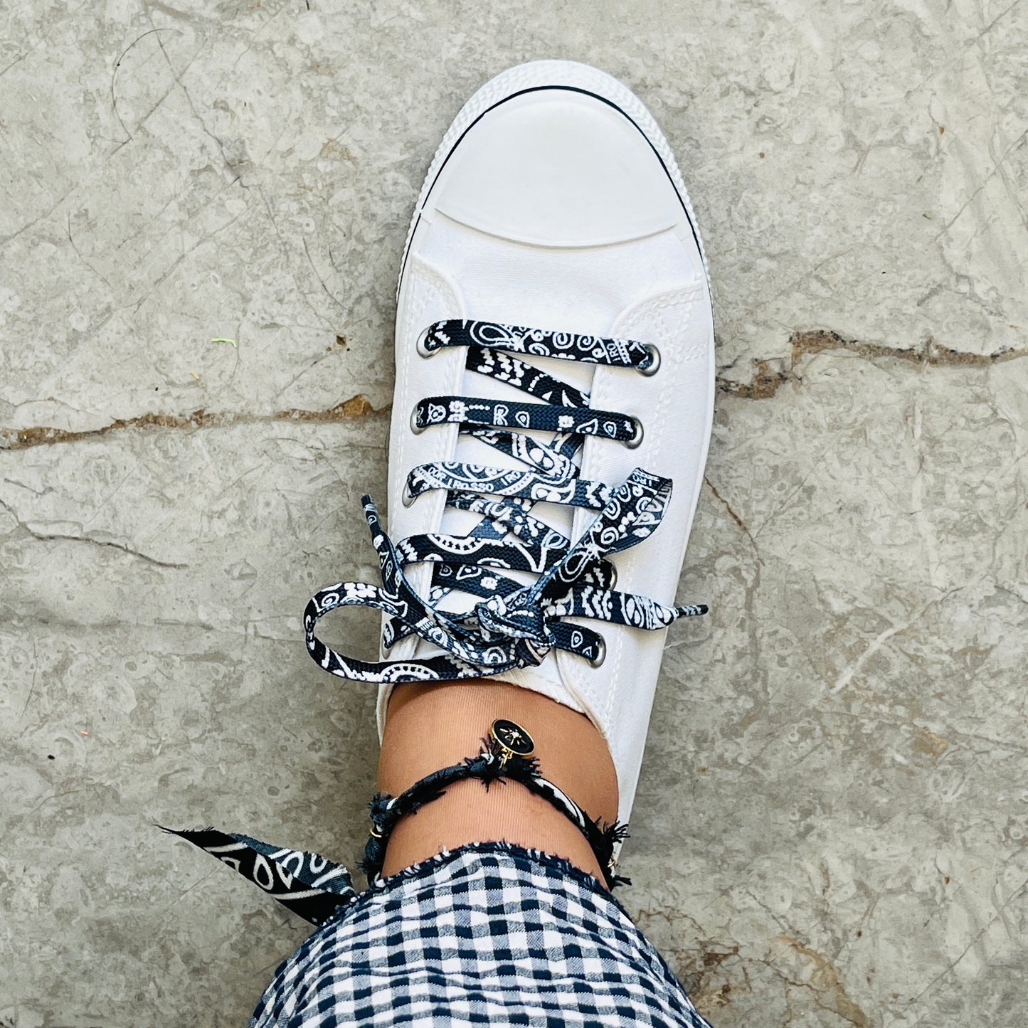 Lacets de chaussures BANDANA | Shoeslaces - Shoeslaces-fr