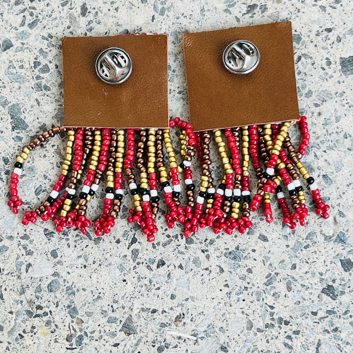 Pins tissage de rocailles - charm - décoration pour chaussures type Birkenstock | Shoeslaces - Shoeslaces-fr