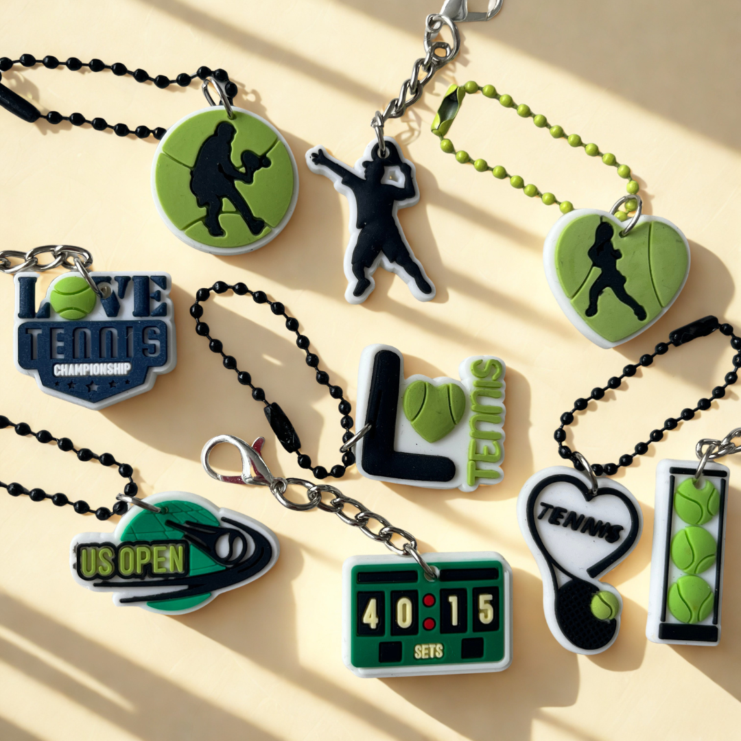 🎾 Pack Tennis Club avec lacets et charms stylés | Shoeslaces