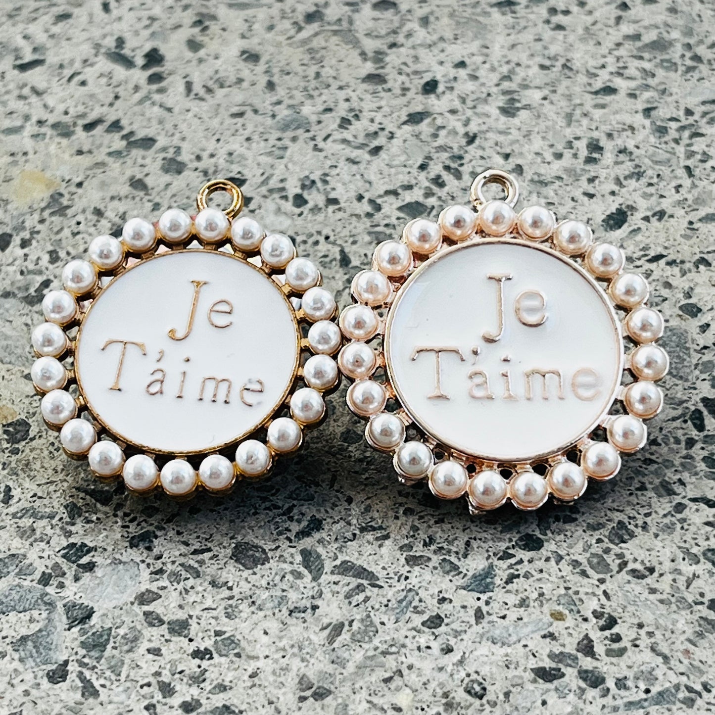 Bijoux - Charms de chaussures "JE T'AIME" | Shoeslaces - Shoeslaces-fr