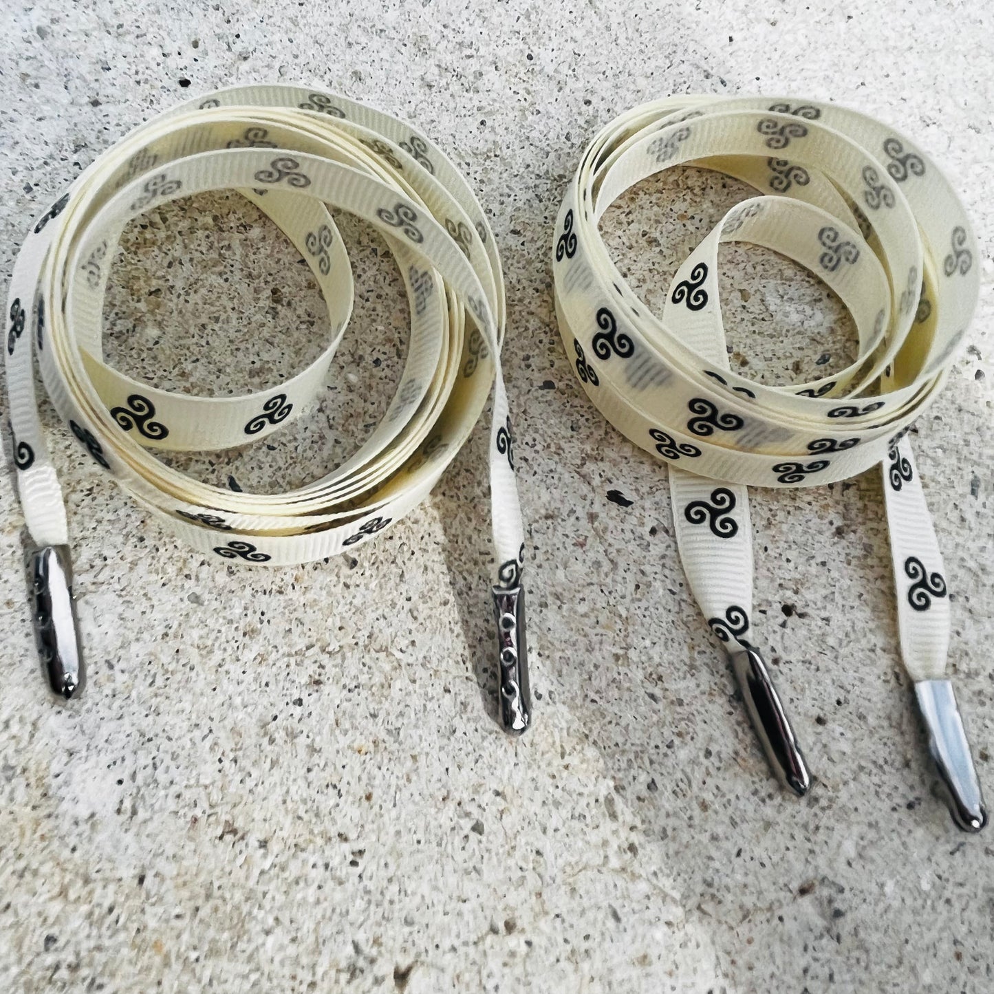 Lacets "Mes p'tits bretons" Triskell - Hermine ou Drapeau breton - Shoeslaces-fr