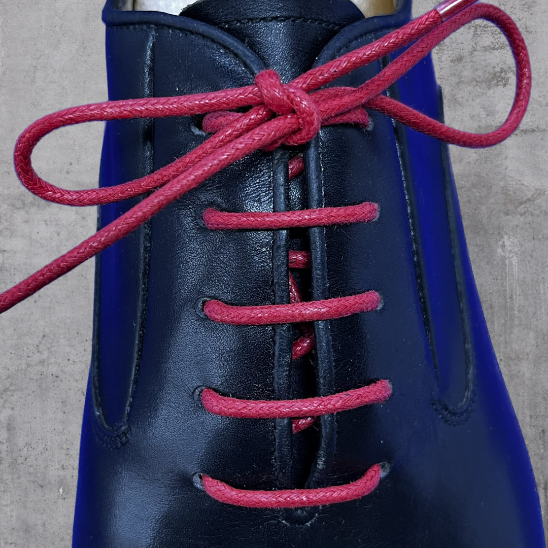 Lacets Ronds Homme Coton Ciré - 5 modèles - Shoeslaces-fr