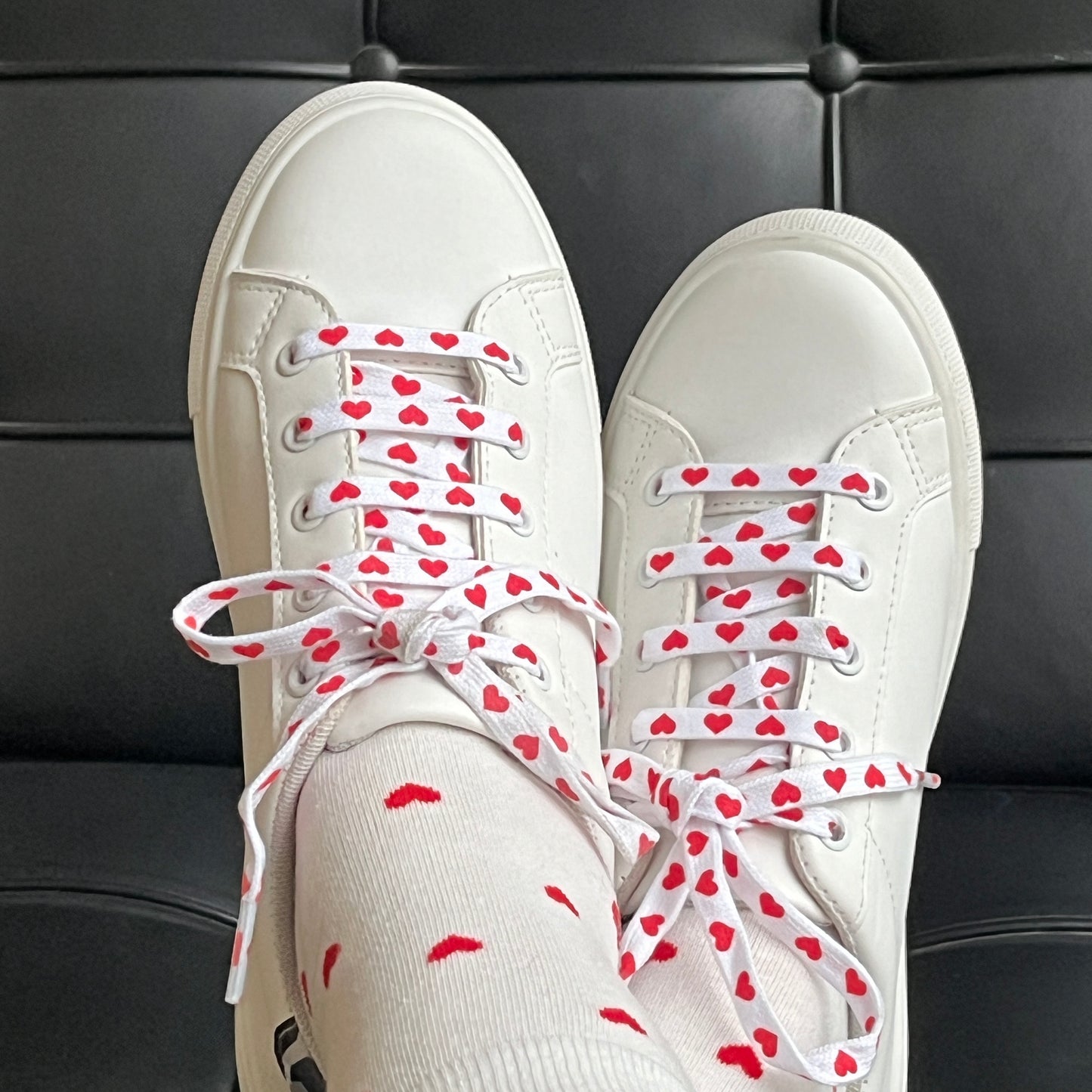 Lacets de chaussures COEURS - FLEURS | Shoeslaces - Shoeslaces-fr