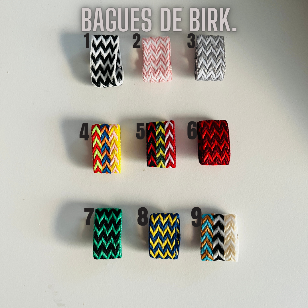 Bagues décoratives pour sandales – Tissage brésilien & motif léopard | Shoeslaces