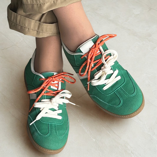 🎗️Double lacets – mini lacets duo (2 couleurs) - Le détail qui change tout | Shoeslaces