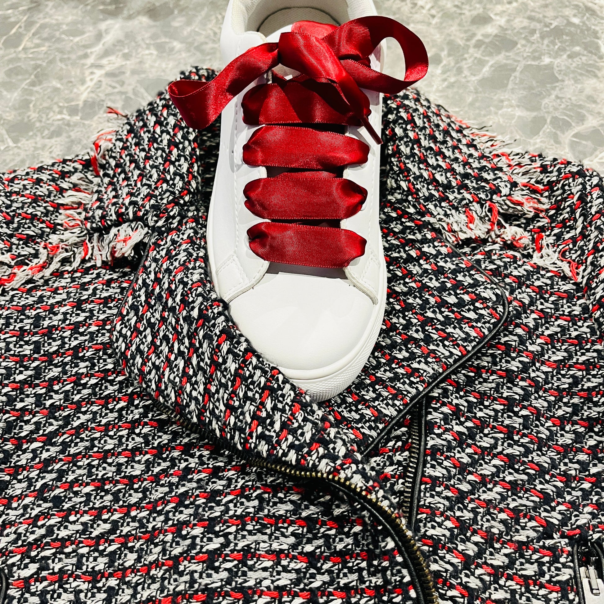 Lacets de chaussures  SATIN  soyeux  |  Shoeslaces - Shoeslaces-fr