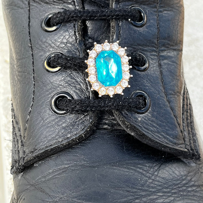 Jewelry - “My brilliant blue” shoe charms