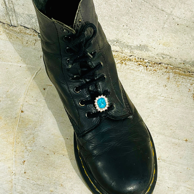 Jewelry - “My brilliant blue” shoe charms