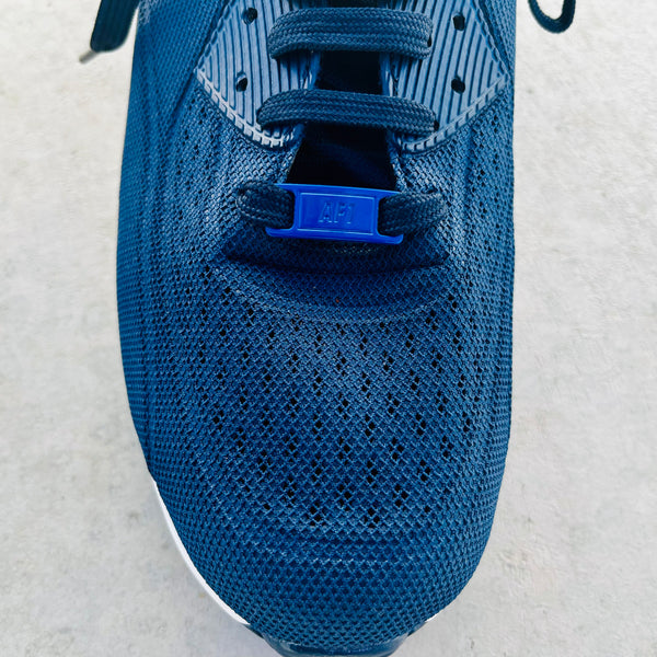 Boucles pour  baskets  airforce  bleu Klein - shoeslaces.fr