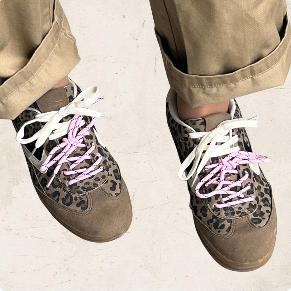 🎗️Double lacets – mini lacets duo (2 couleurs) - Le détail qui change tout | Shoeslaces