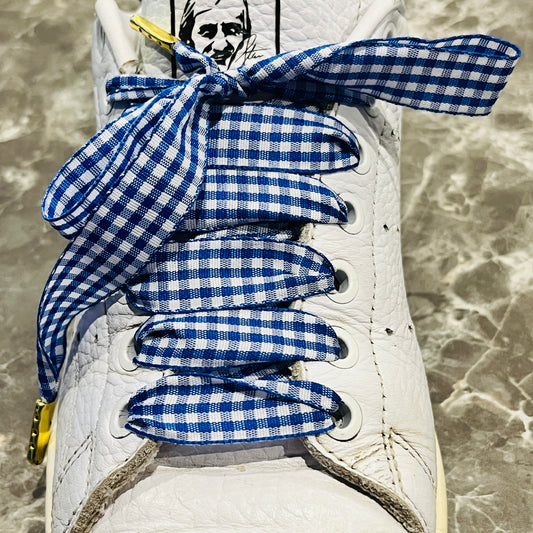 Lacets de chaussures VICHY A CARREAUX  |  Shoeslaces - Shoeslaces-fr