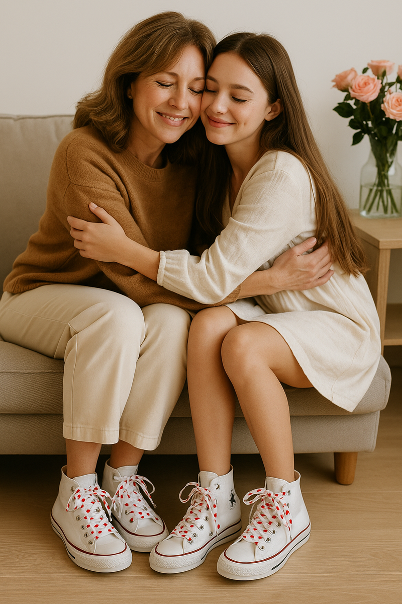 Valentine's Day Heart or Flower Laces - 3 models