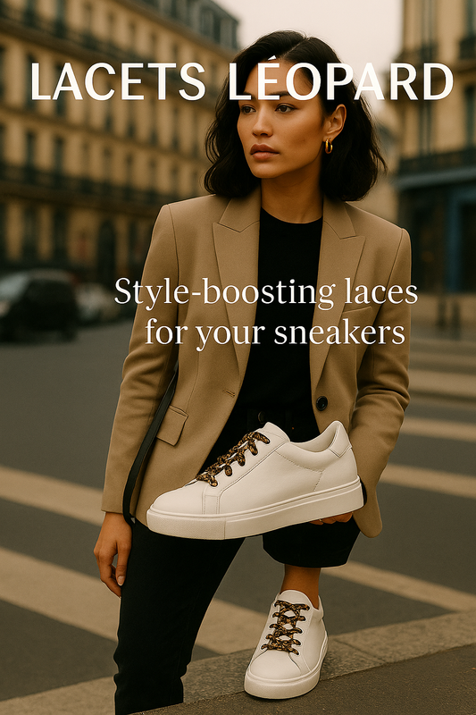 🐆 Lacets léopard - Sauvage chic & stylé | Shoeslaces