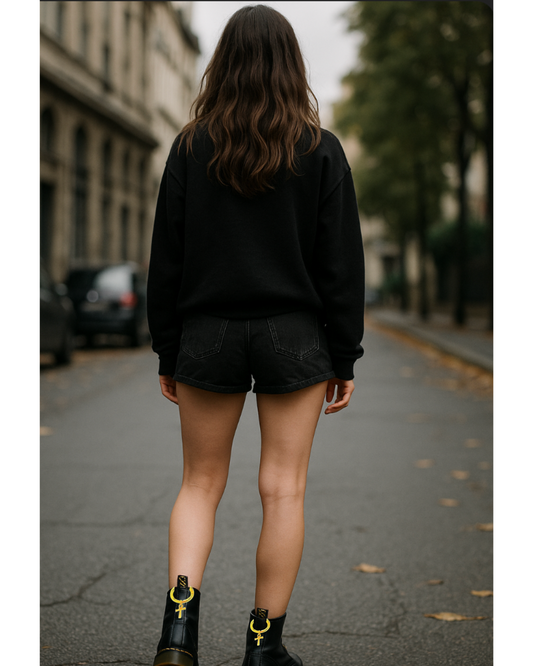 🖤 Anneau croix égyptienne – Bijou boots ou Birks | Shoeslaces