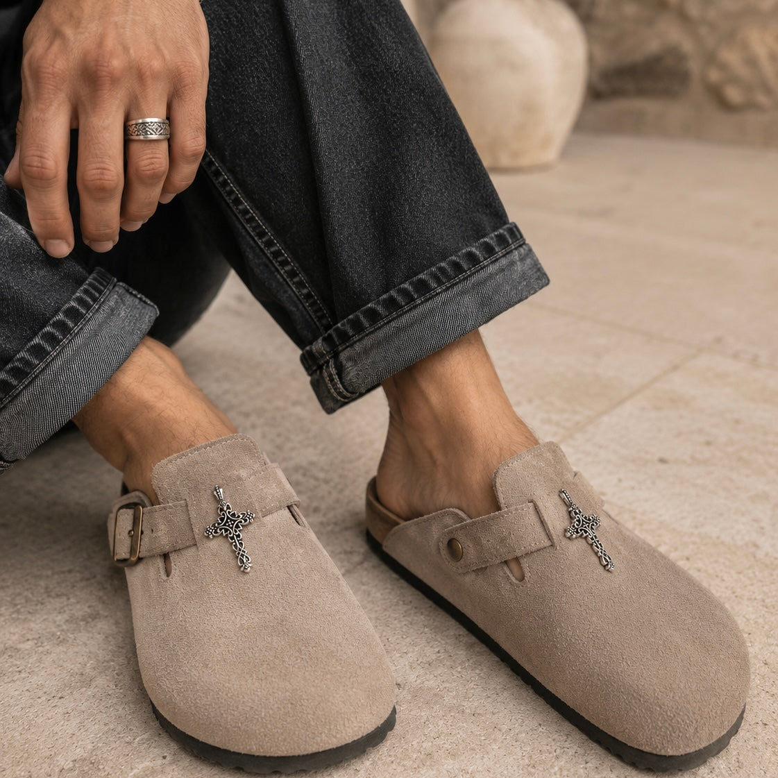 ✝️ Pin croix bijou pour sandales sabots | Shoeslaces