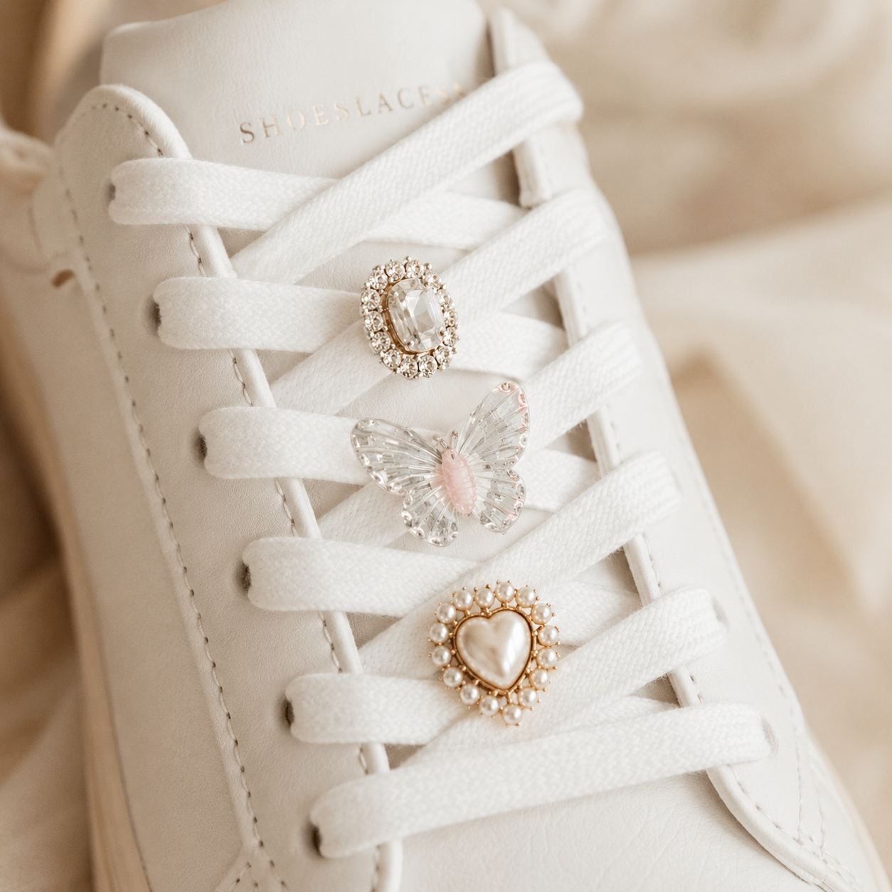 💎 Bijoux de Lacets & Sneakers – Accessoires Chic à Clipser pour Personnaliser Tes Chaussures | Shoeslaces