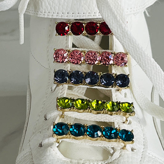 ✨ Barrettes Strass lacets – Détail chic & brillant | Shoeslaces