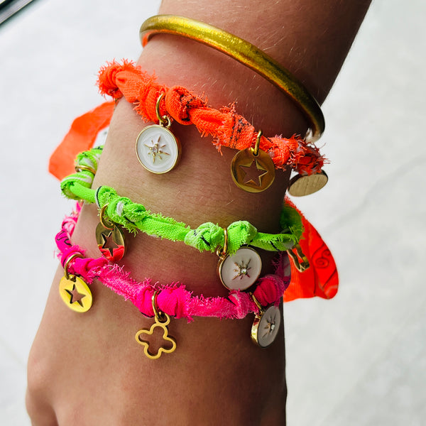 Bracelet Bandana poignet ou cheville  |  Shoeslaces - Shoeslaces-fr