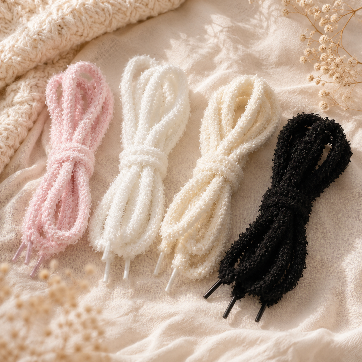 Organza laces: “My voluptuous ones” 