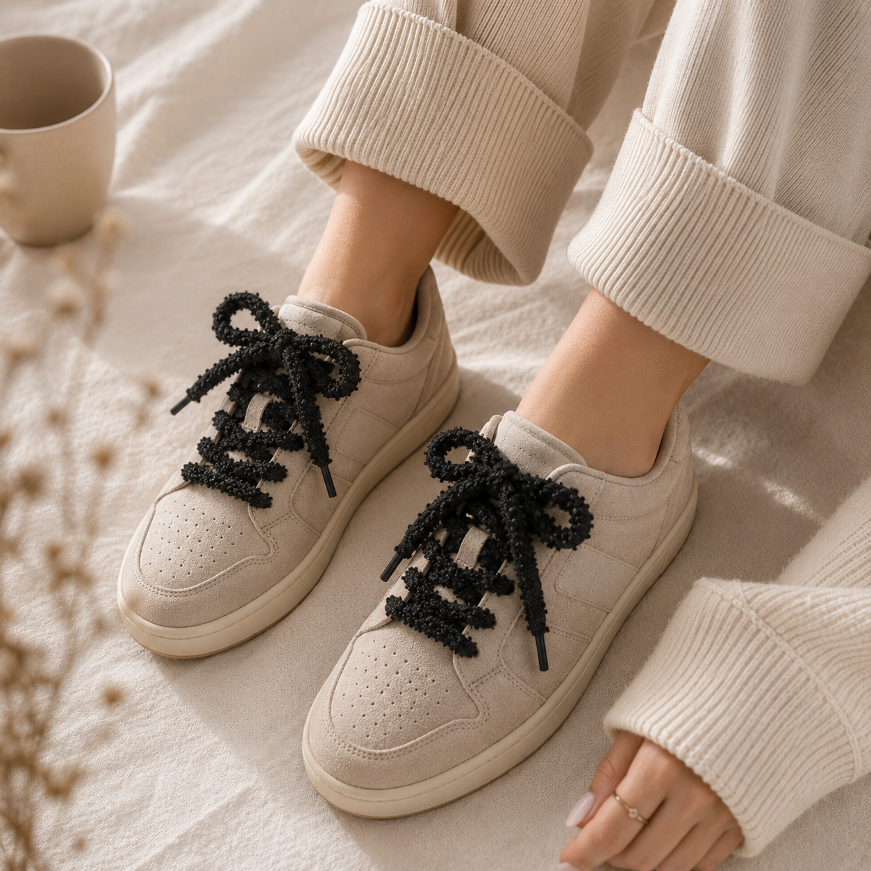 Organza laces: “My voluptuous ones” 