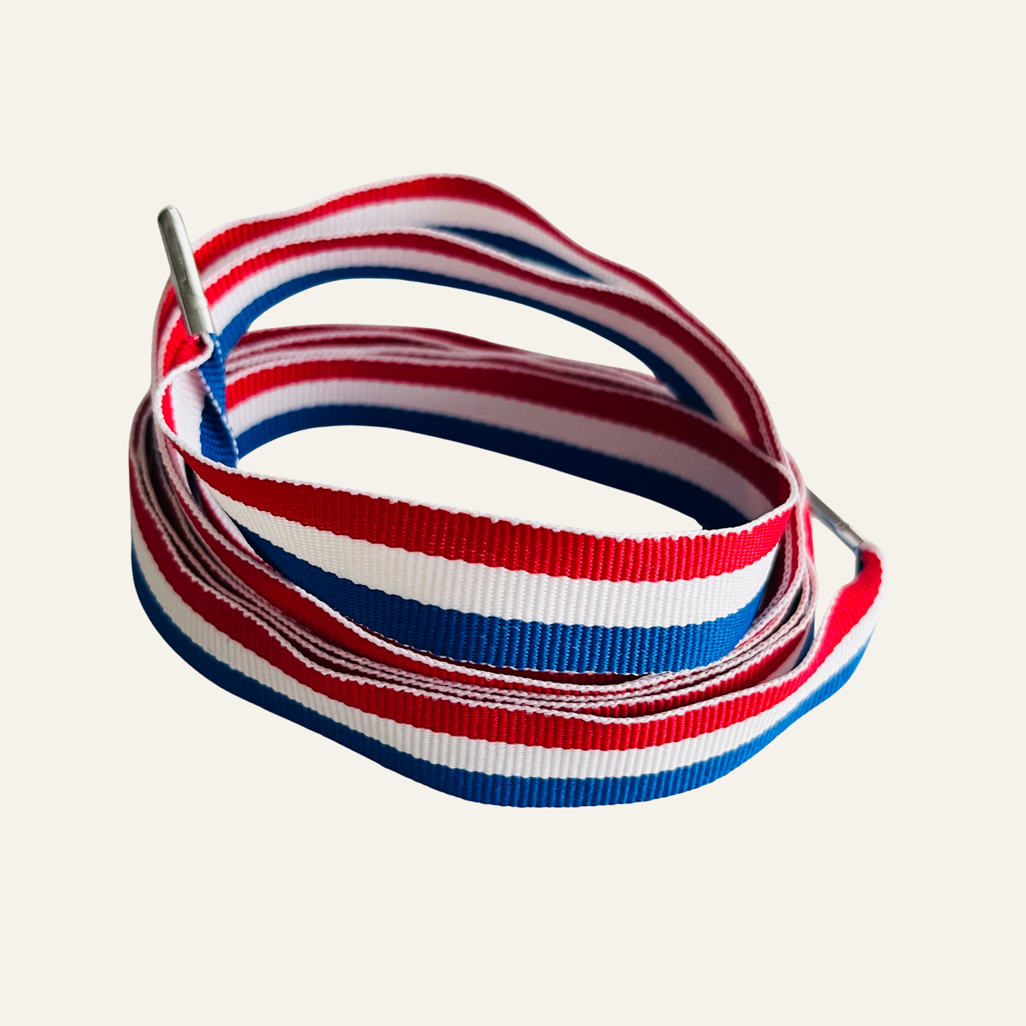 🇫🇷 Lacets tricolores plats - Bleu blanc rouge | Shoeslaces