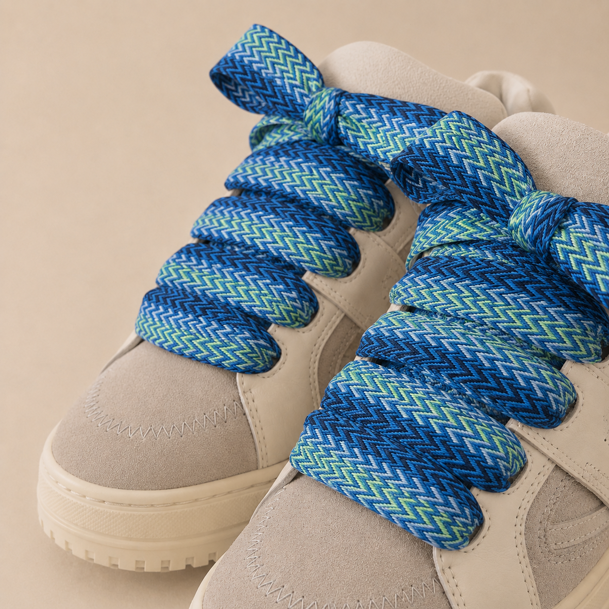 Brazilian laces - pair (width: 3cm - replacement Lanvin laces) - 5 models