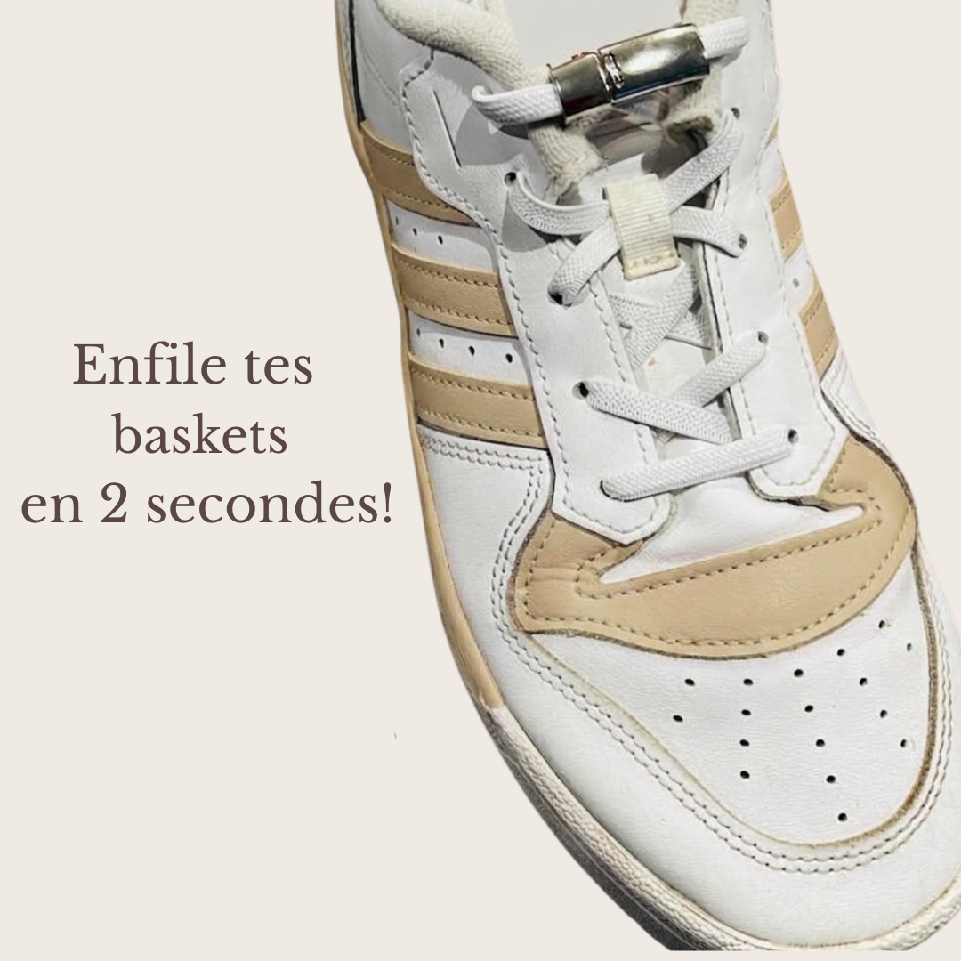 🪢 Lacets magnétiques sans nœud - Pratiques & stylés | Shoeslaces