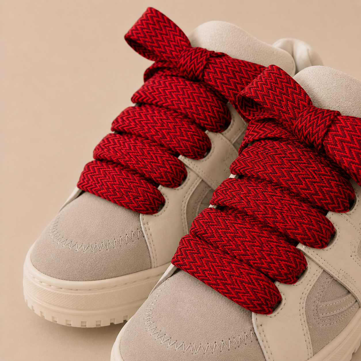 Brazilian laces - pair (width: 3cm - replacement Lanvin laces) - 5 models