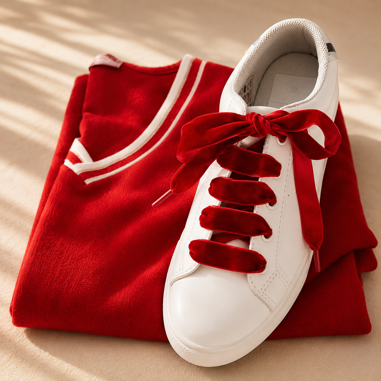 🧶 Lacets velours - Douceur stylée pour tes chaussures | Shoeslaces