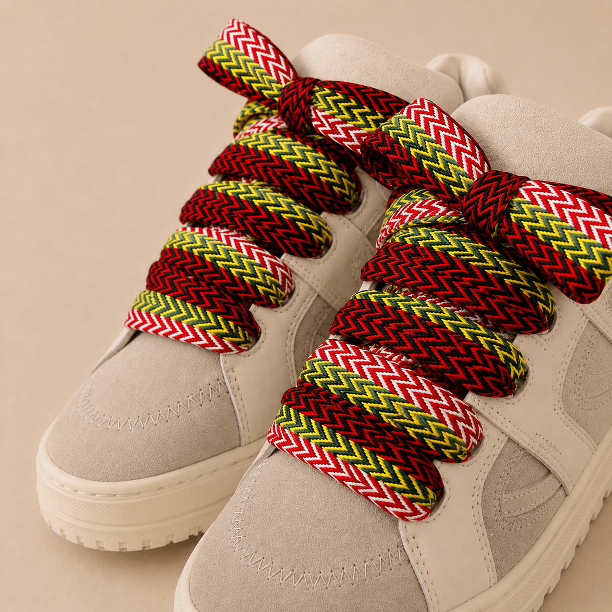 Brazilian laces - pair (width: 3cm - replacement Lanvin laces) - 5 models