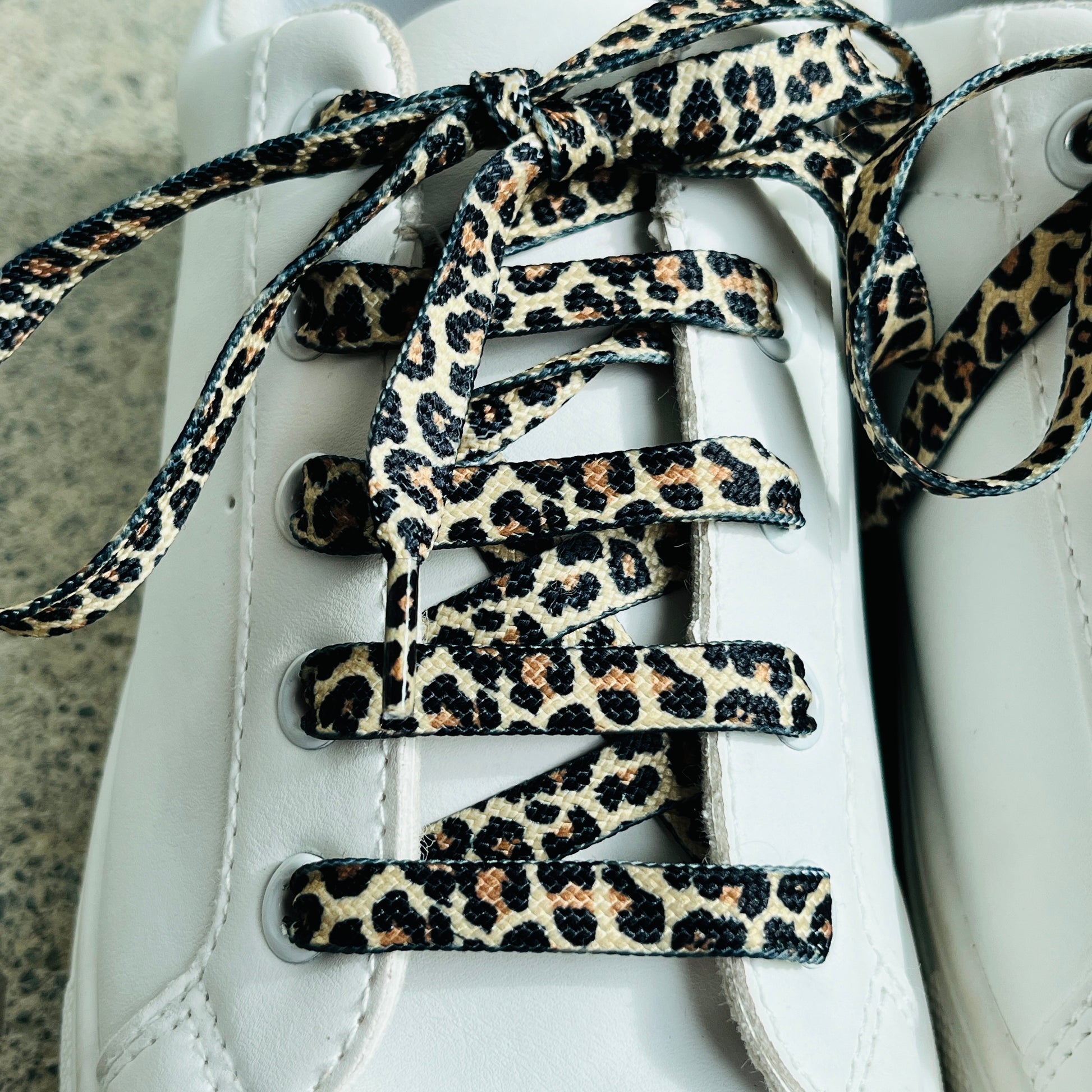 Lacets de chaussures LEOPARD  | Shoeslaces - Shoeslaces-fr