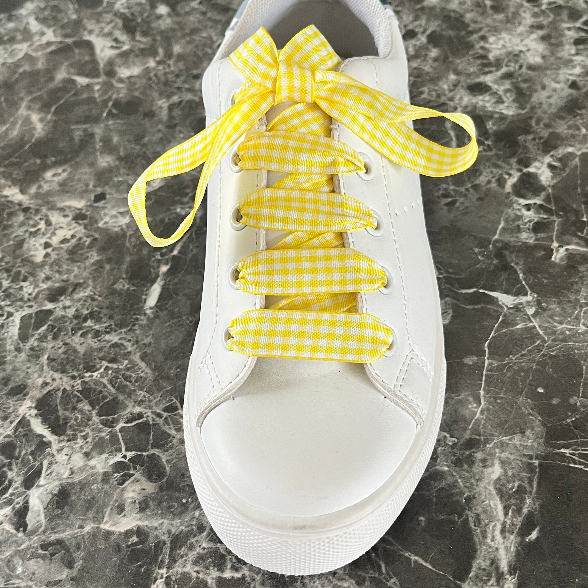 Lacets de chaussures VICHY A CARREAUX  |  Shoeslaces - Shoeslaces-fr