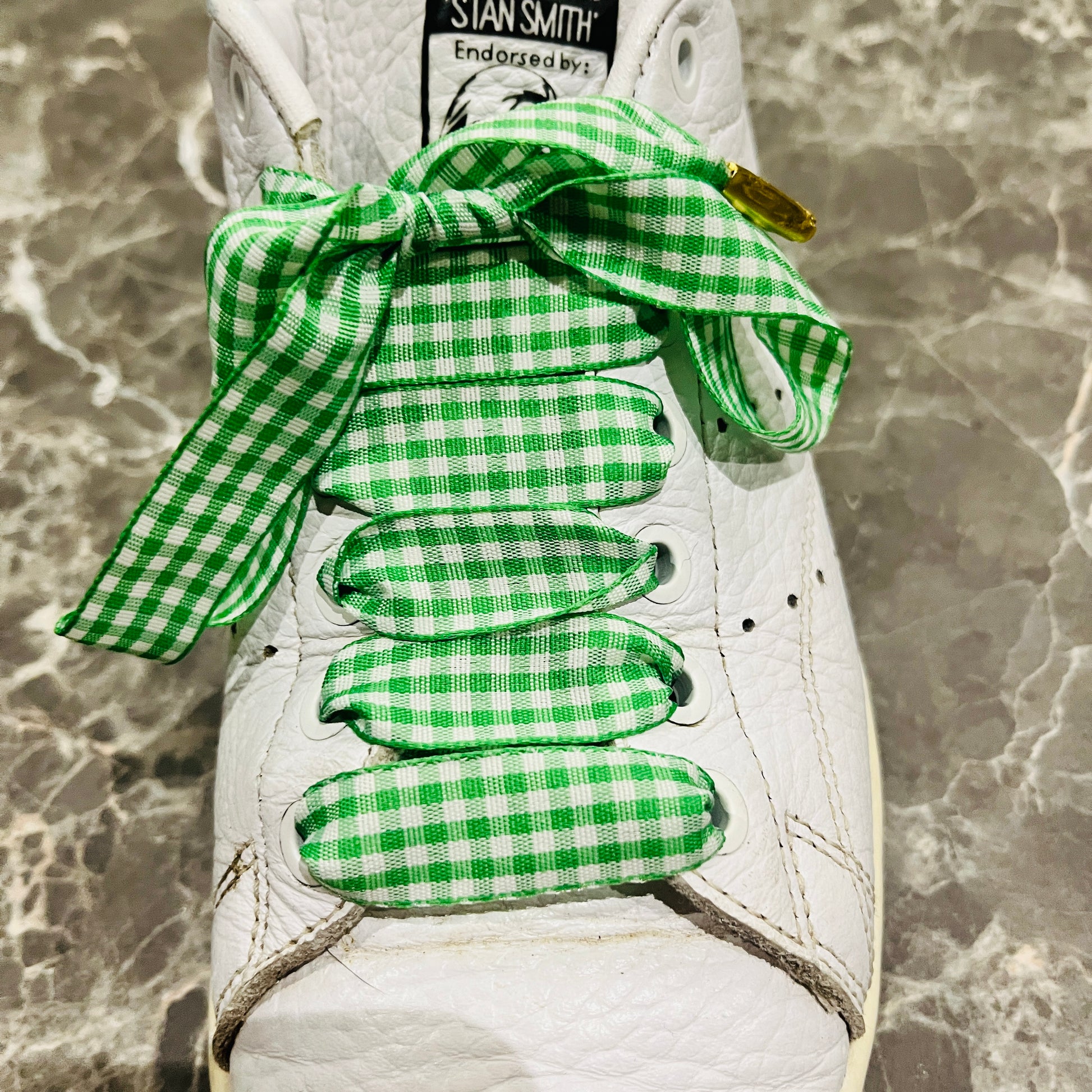 Lacets de chaussures VICHY A CARREAUX  |  Shoeslaces - Shoeslaces-fr