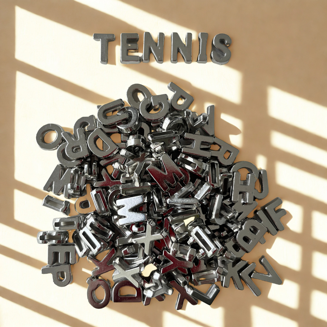🎾 Pack Tennis Club avec lacets et charms stylés | Shoeslaces