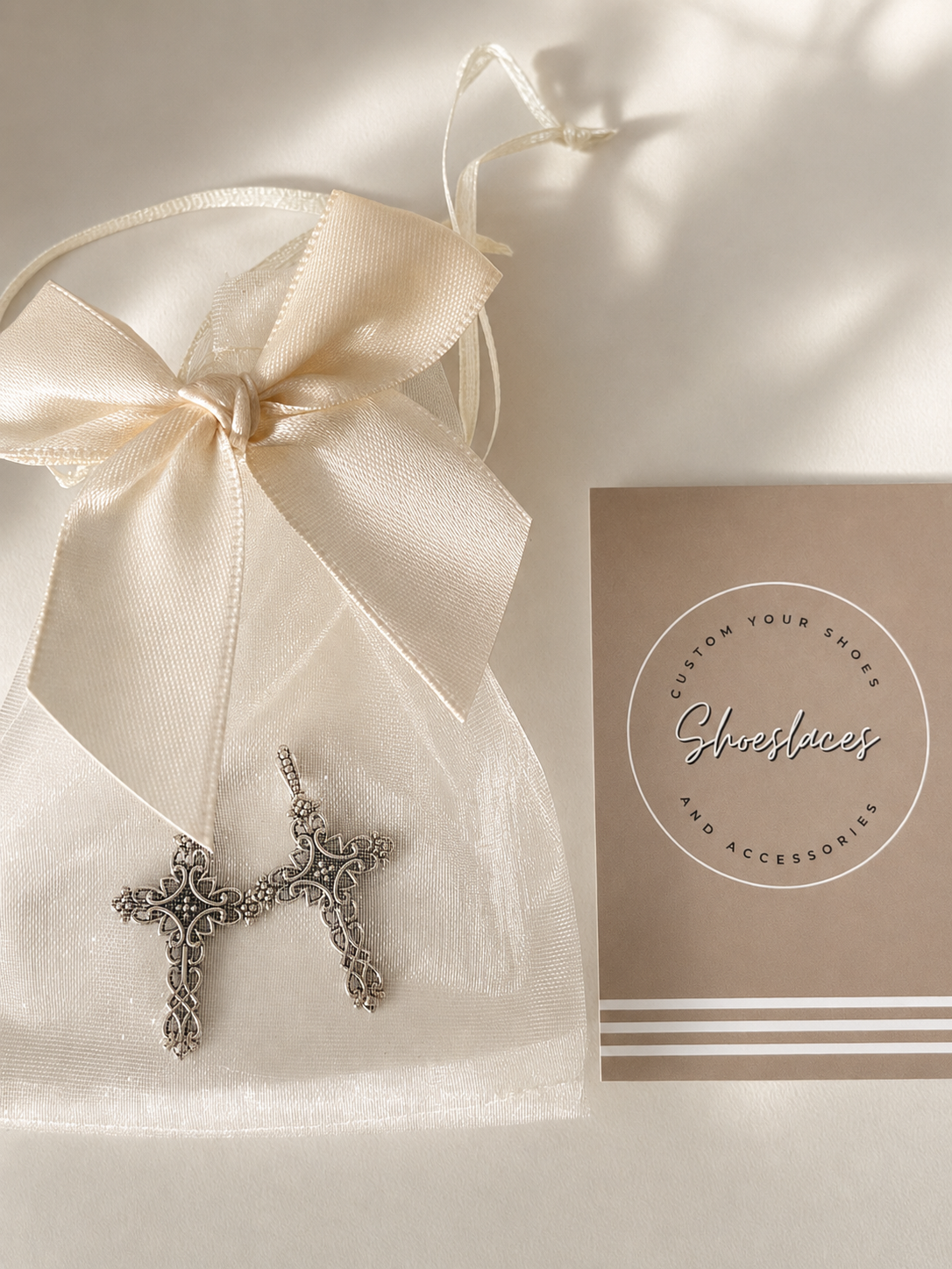 ✝️ Pin croix bijou pour sandales sabots | Shoeslaces