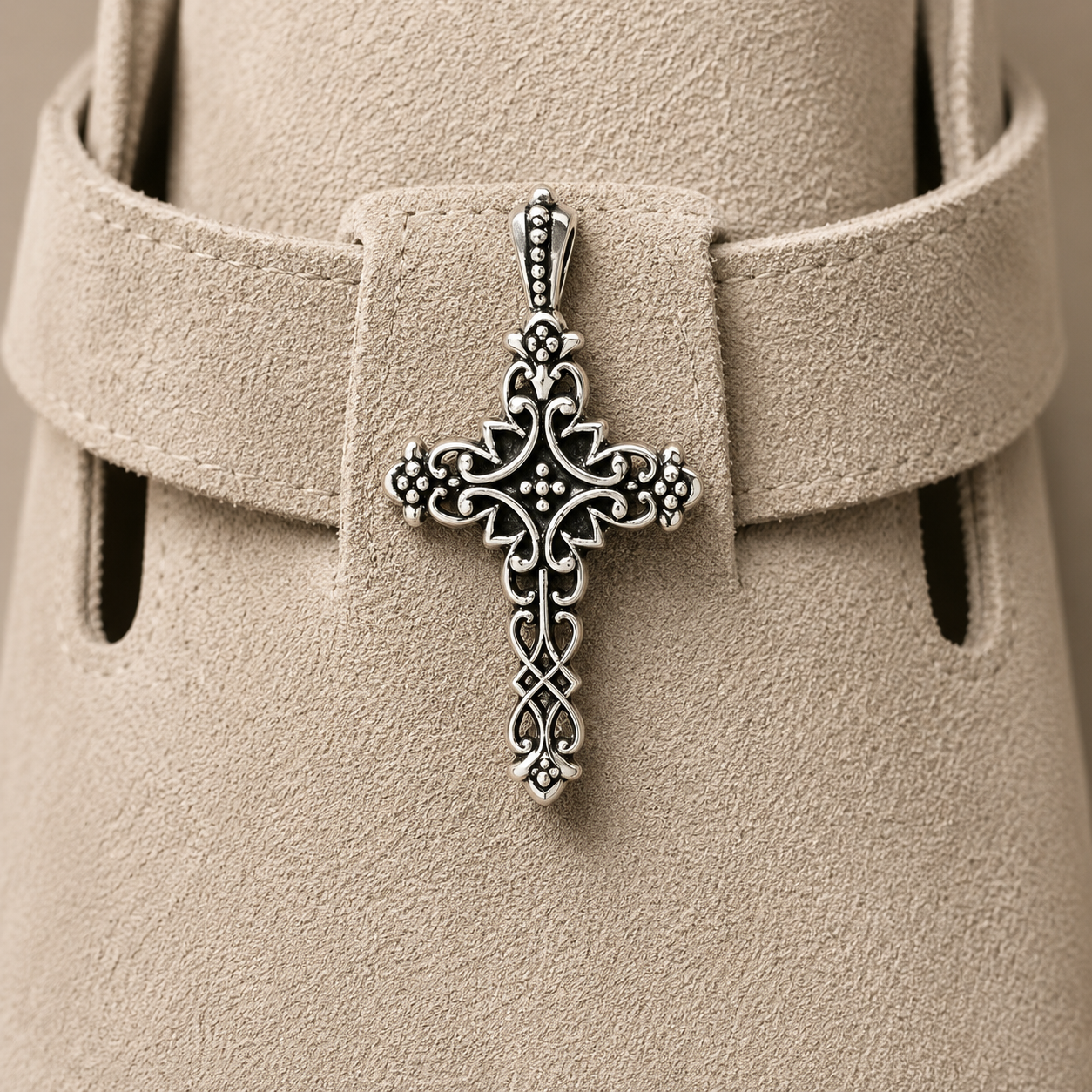 ✝️ Pin croix bijou pour sandales sabots | Shoeslaces