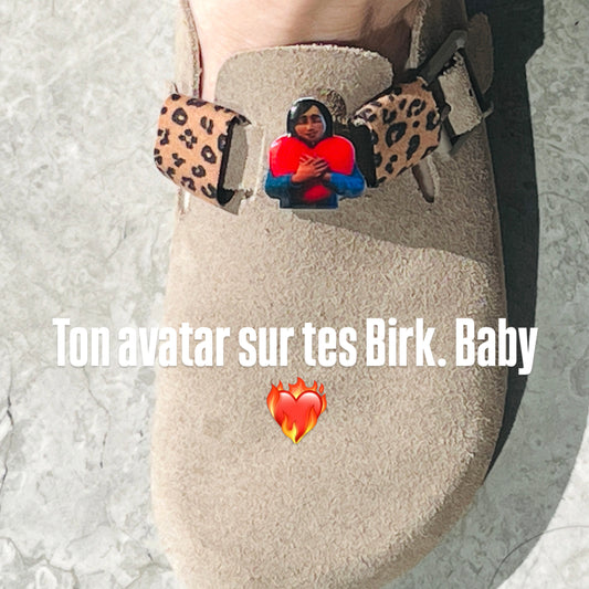 👩‍❤️‍👨 Pins personnalisés pour chaussures & tee-shirts – Ton portrait, ton avatar, ton style, ta vibe |  Shoeslaces