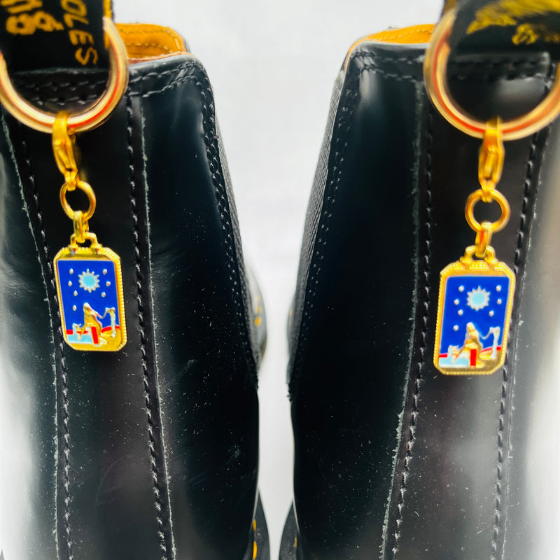 charm de chaussure :  "AMULETTES - CARTES DE TAROT - PORTE BONHEUR" - Shoeslaces.fr