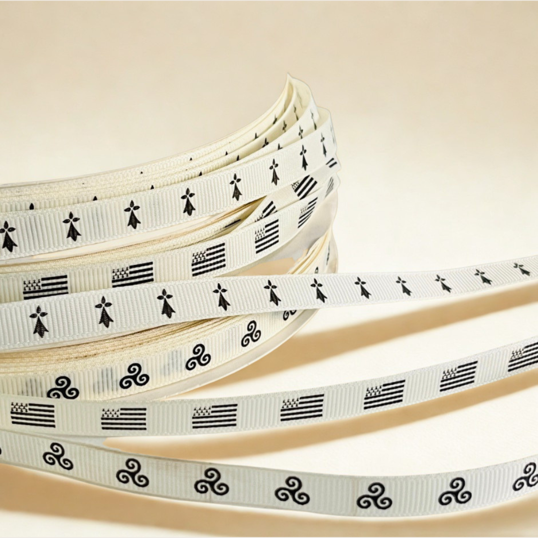 🎗️ Ruban drapeau breton - À coudre Gwenn ha Du | Shoeslaces