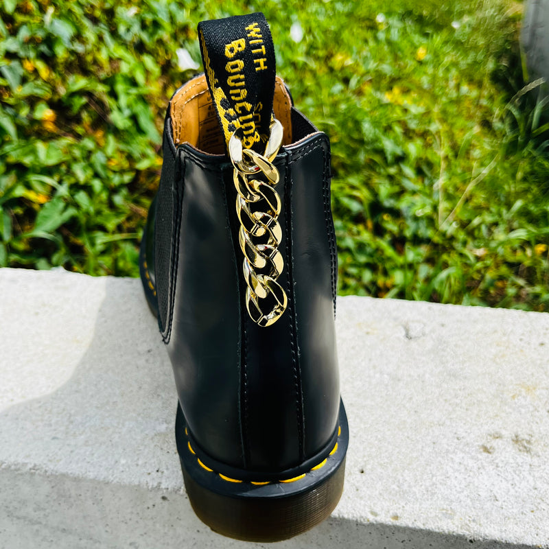 Chaînes de chaussures acrylique doré ou argenté – Shoeslaces-fr