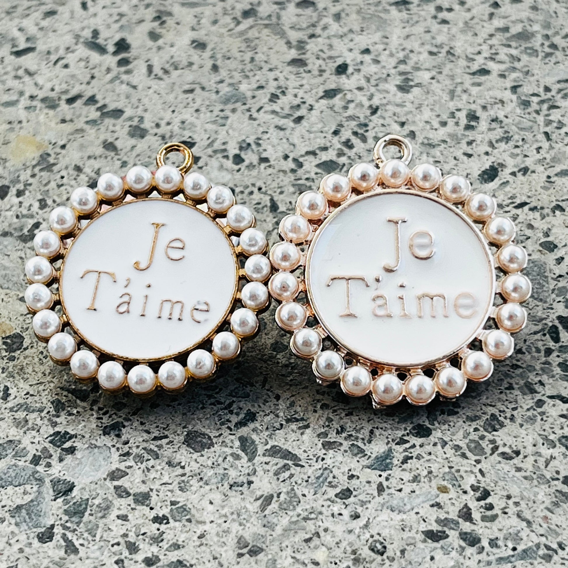 Bijoux - Charms de chaussures "JE T'AIME"  |  Shoeslaces - Shoeslaces-fr