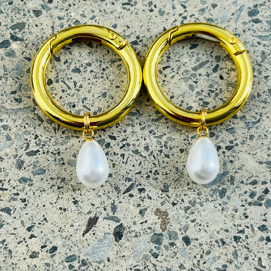 Bijoux Chaussures - Charm Anneau Perle pour bottes type Dr. Martens   |  Shoeslaces - Shoeslaces-fr