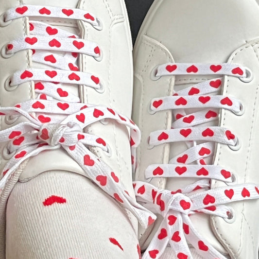 Lacets de chaussures COEURS - FLEURS  |  Shoeslaces - Shoeslaces-fr