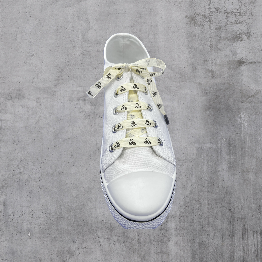 Lacets "Mes p'tits bretons" Triskell - Hermine ou Drapeau breton - Shoeslaces-fr